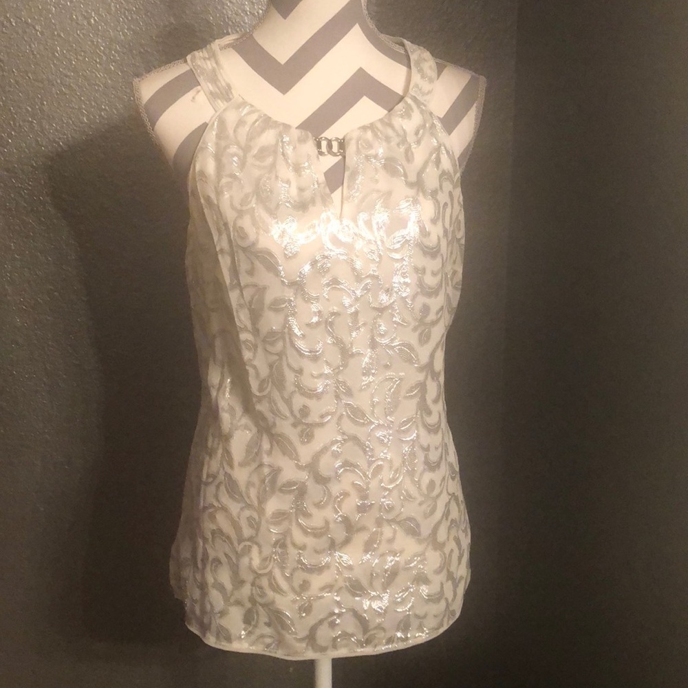 WHBL silk blouse